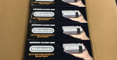 Lieferung des NES Mini