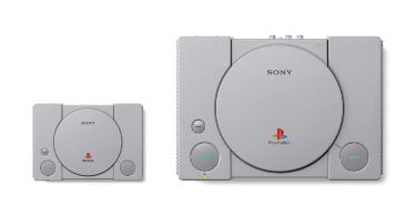 Sony PlayStation Classic – Größenvergleich
